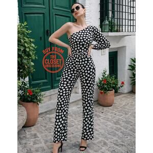 MANGO Asymmetrical Jumpsuit NWT